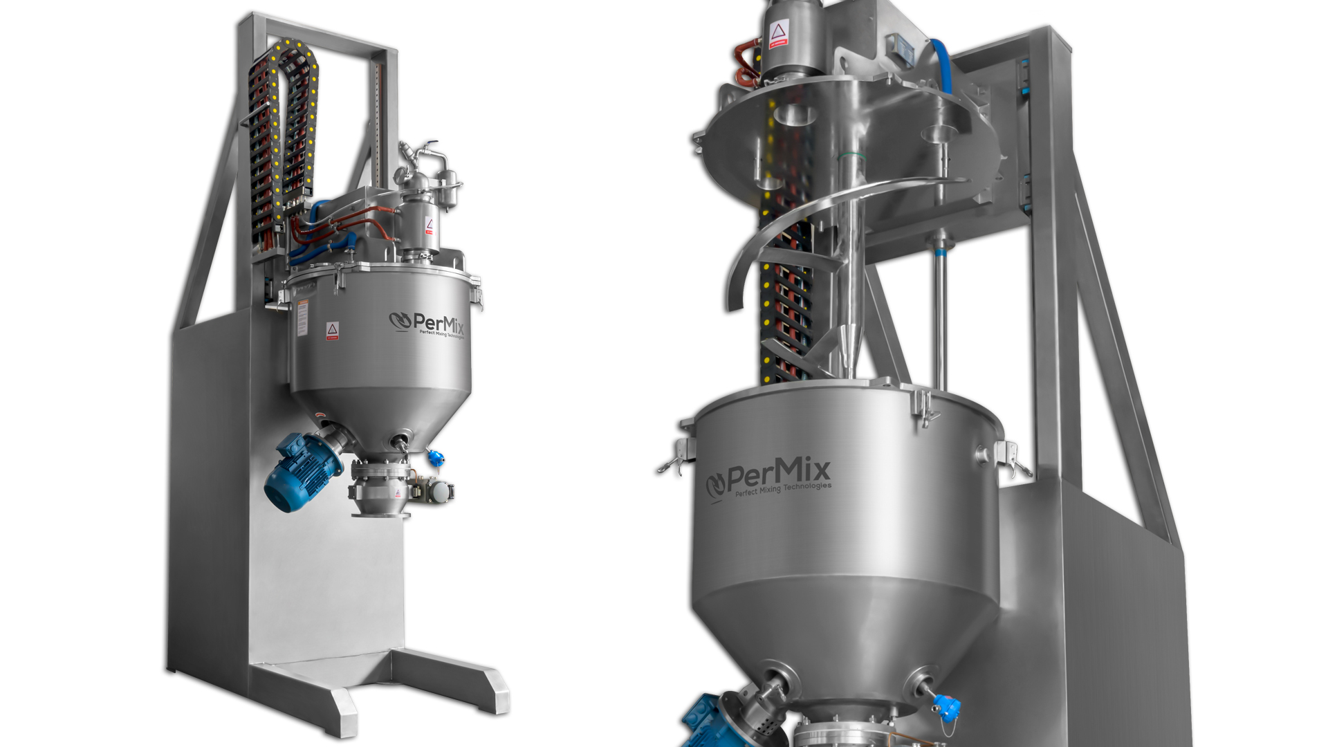 PerMix Vertical Vacuum Paddle Mixer & Dryer used in mixing metal powders