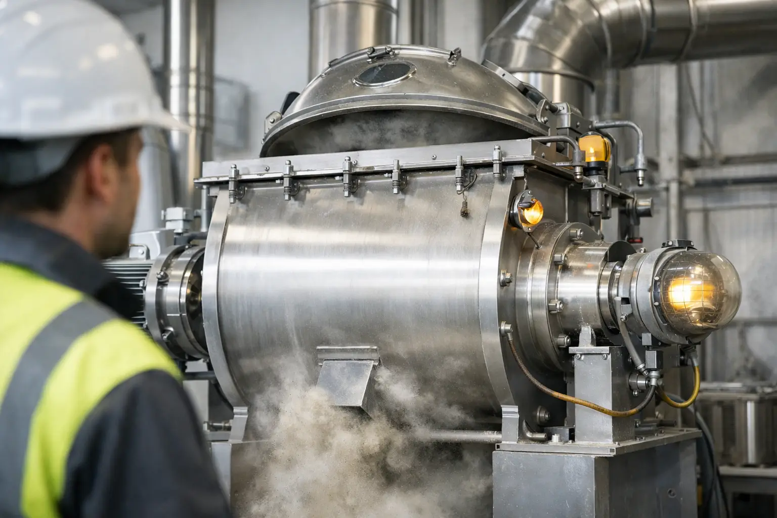 ATEX Ribbon Mixer Safety Guide for Dust Zones