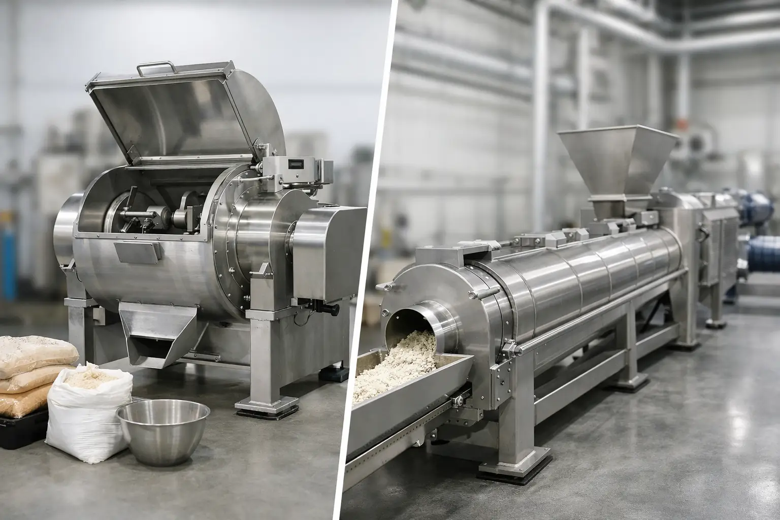 Batch Mixer Versus Continuous Mixer: Which Fits?