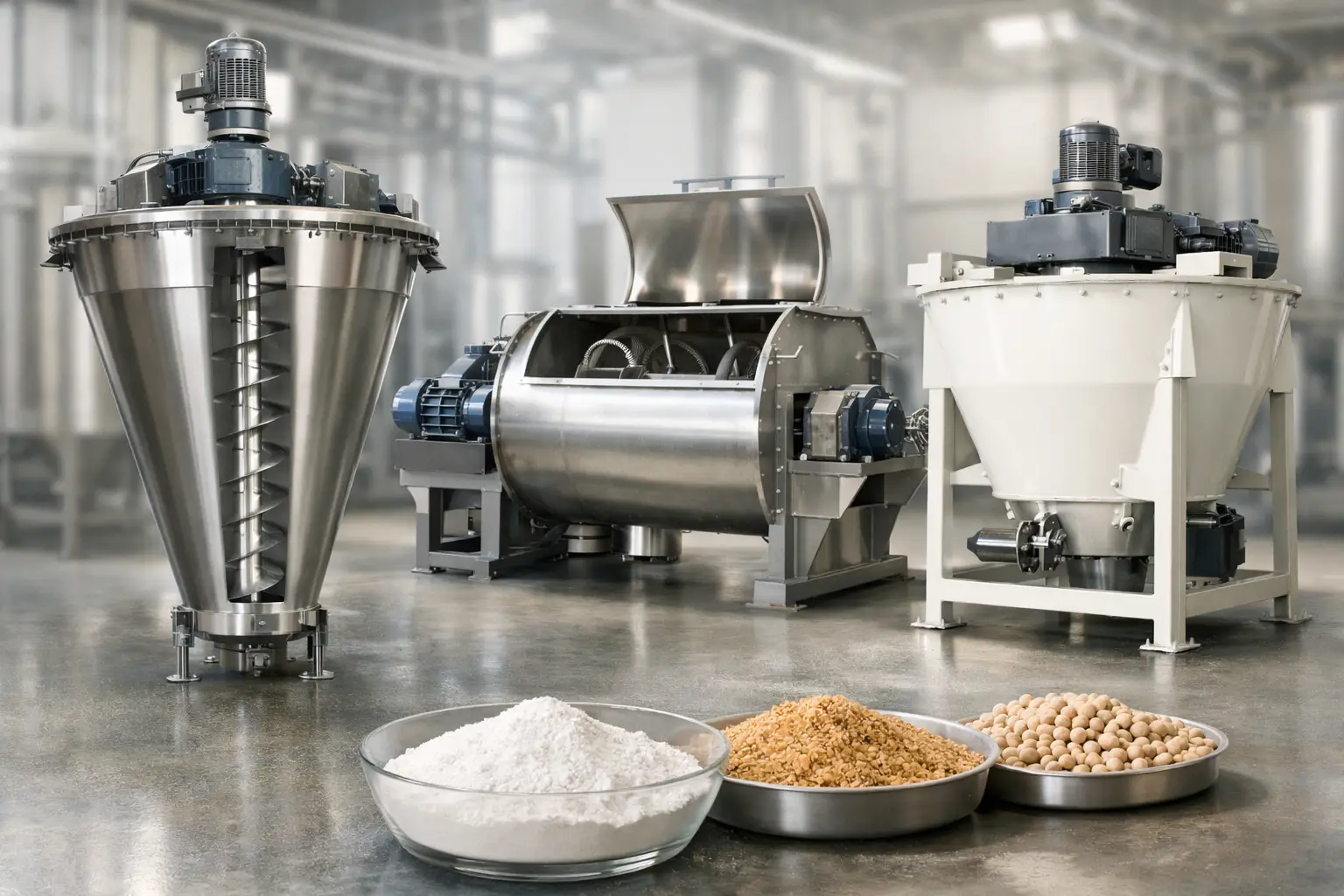 Best Mixer for Bulk Solids: What Fits Best?