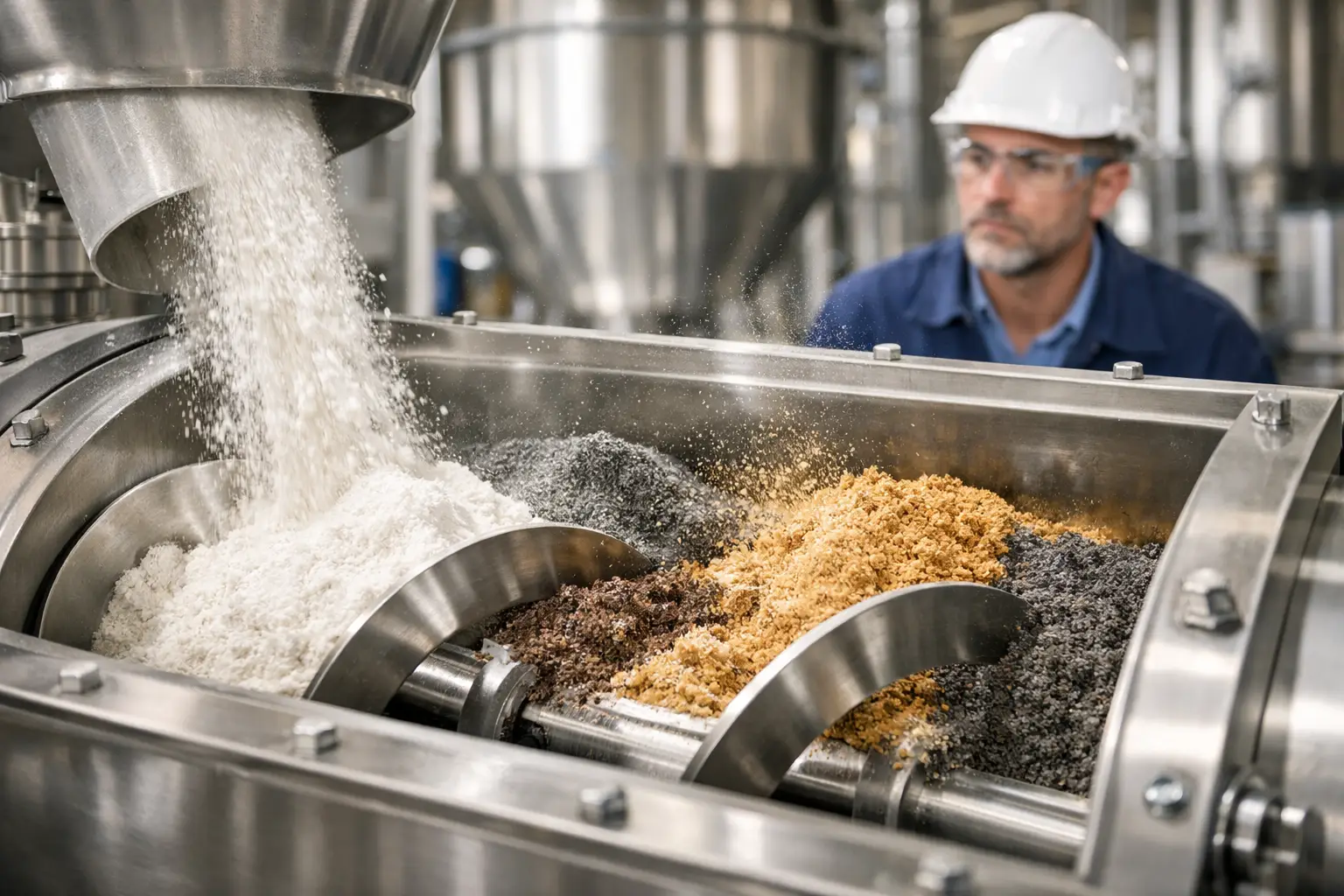 Bulk Solids Mixing Problems Explained