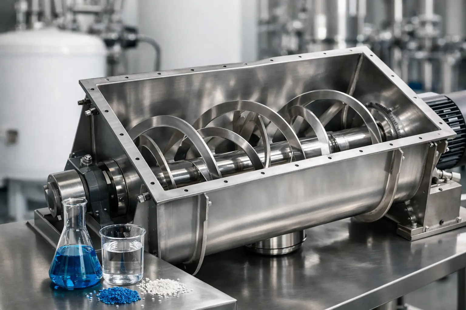 Choosing a Chemical Ribbon Blender