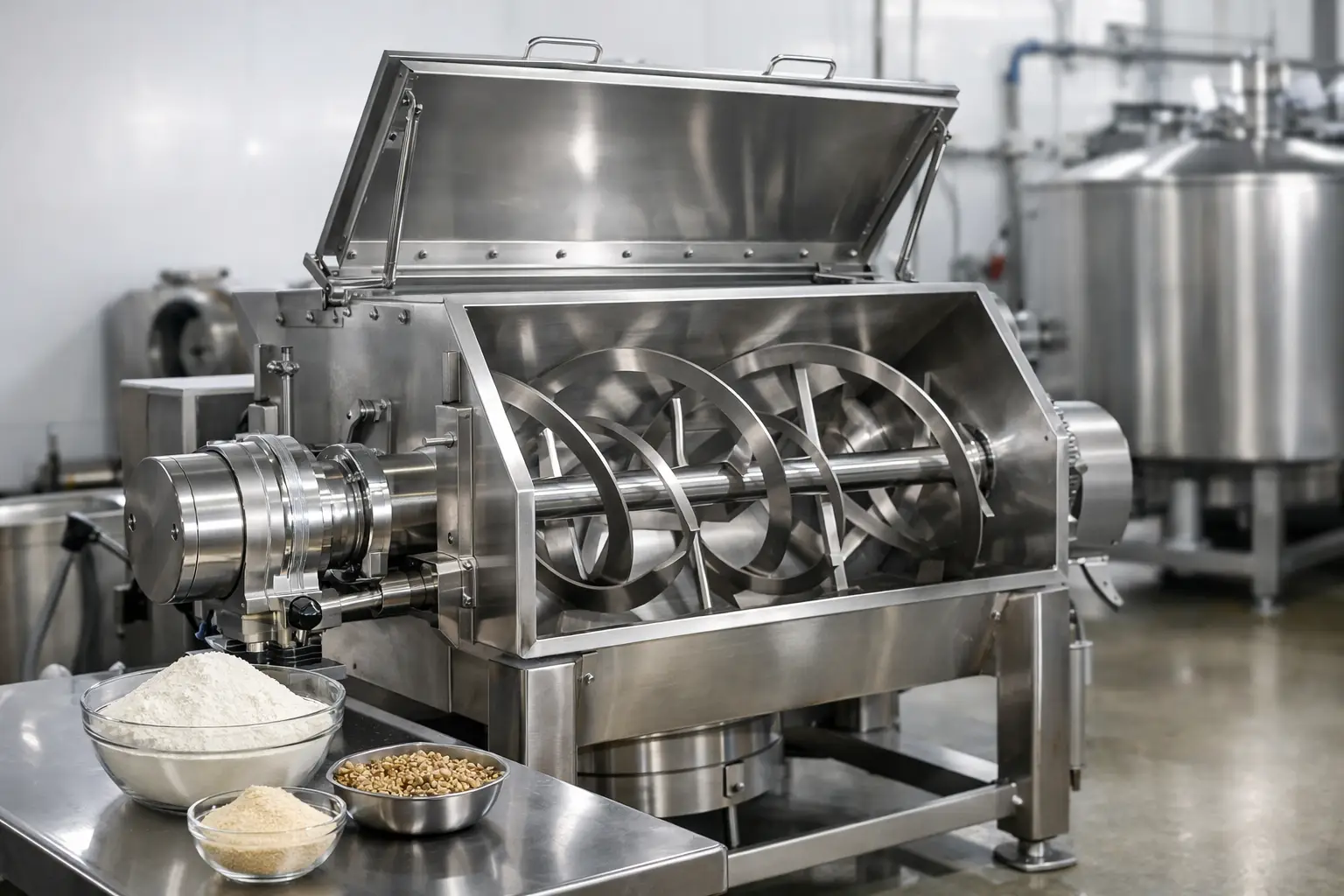 Choosing a Food Grade Ribbon Mixer Machine