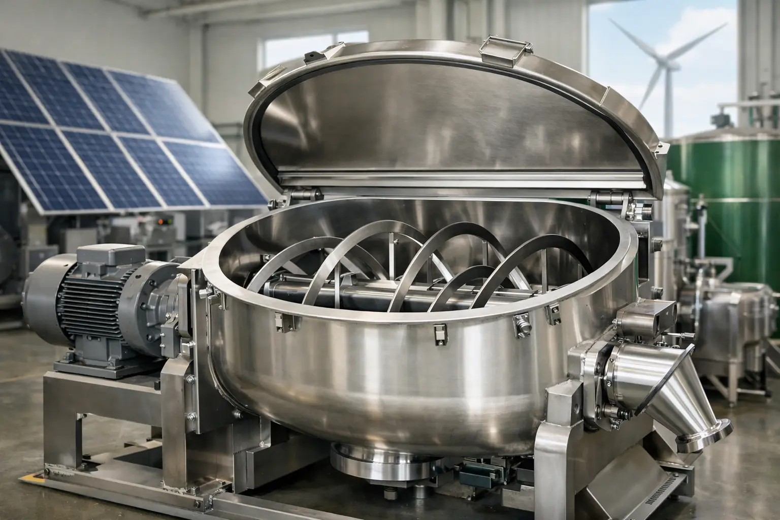 Choosing an Energy Efficient Ribbon Mixer