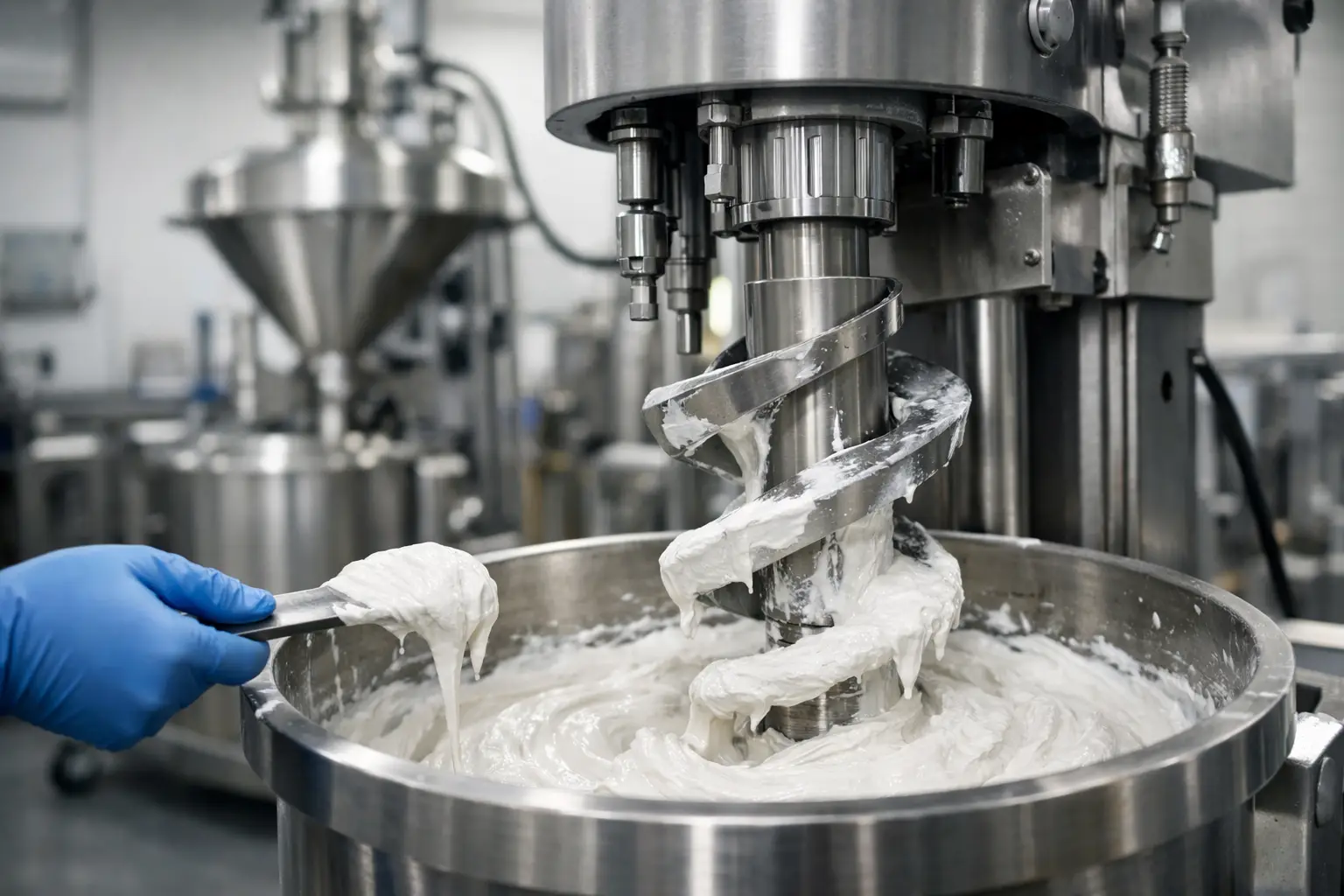 Choosing an Industrial Mixer for Paste Materials