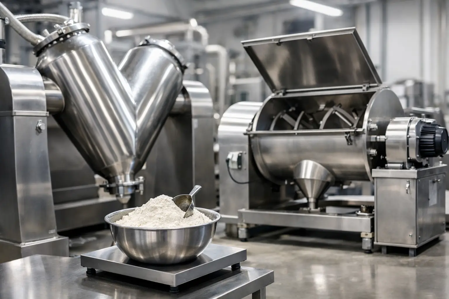 Choosing Industrial Powder Mixers