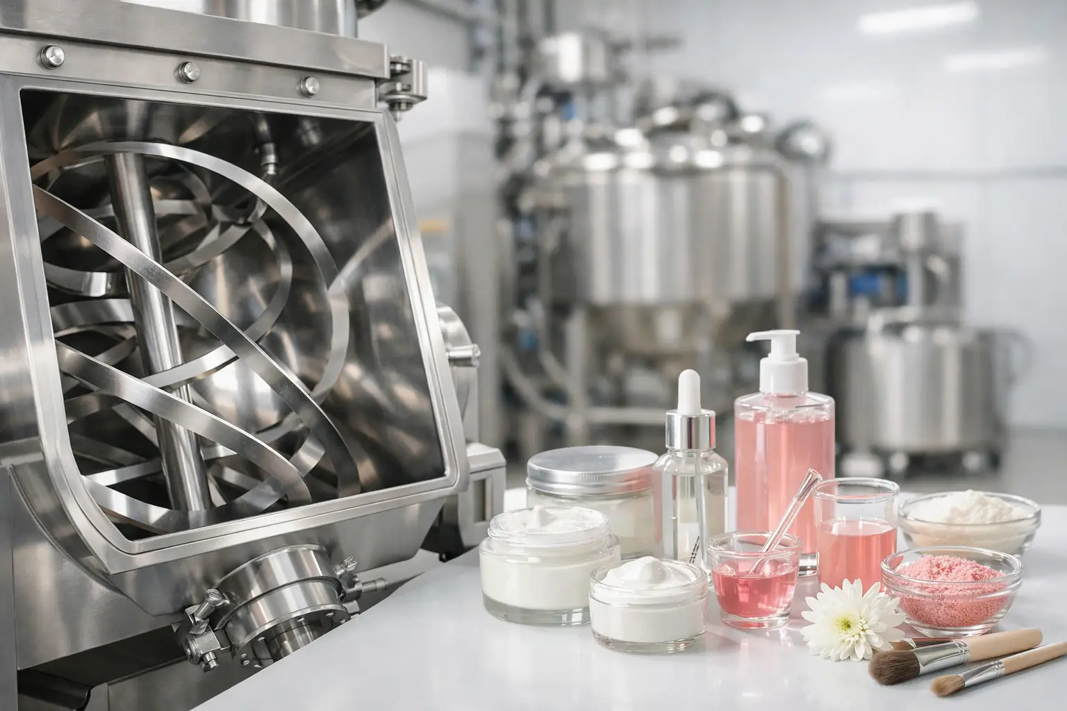 Choosing the Right Ribbon Blender for Cosmetics