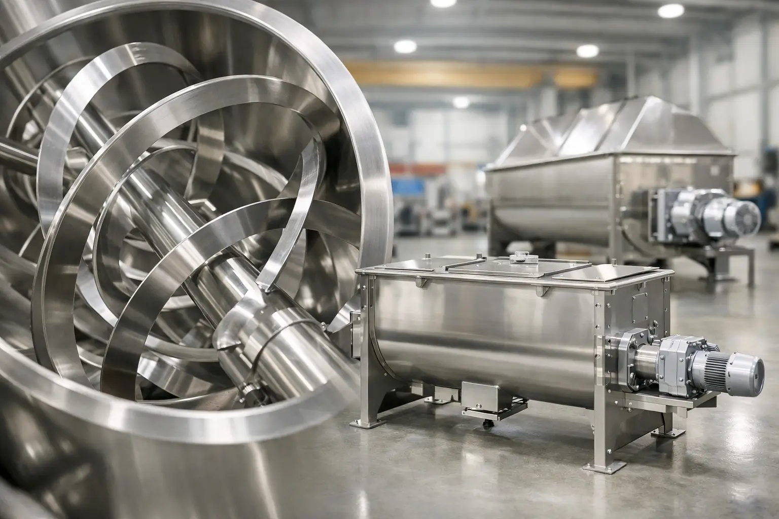 Custom Ribbon Mixer Configurations That Fit