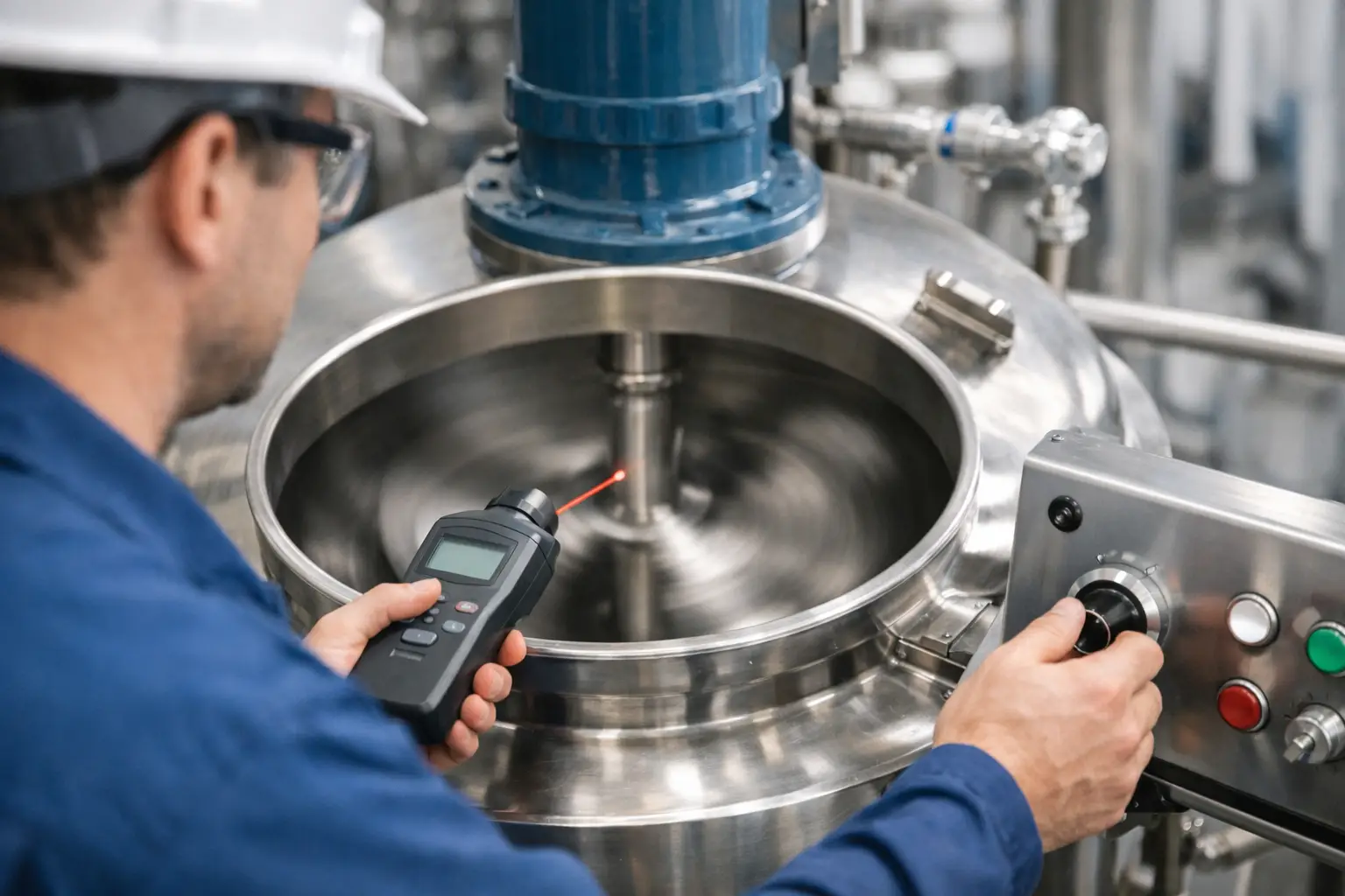 How to Calibrate Mixer Rotation Speed Safely
