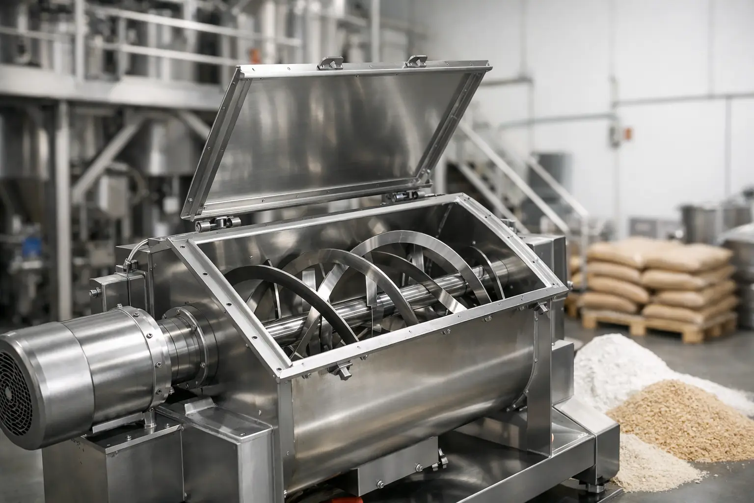 How to Choose Ribbon Mixer for Your Process