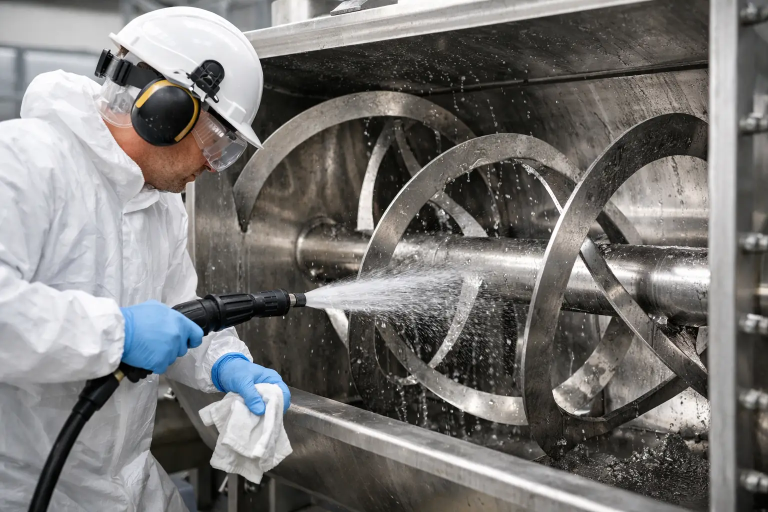 How to Clean a Ribbon Mixer Safely and Thoroughly