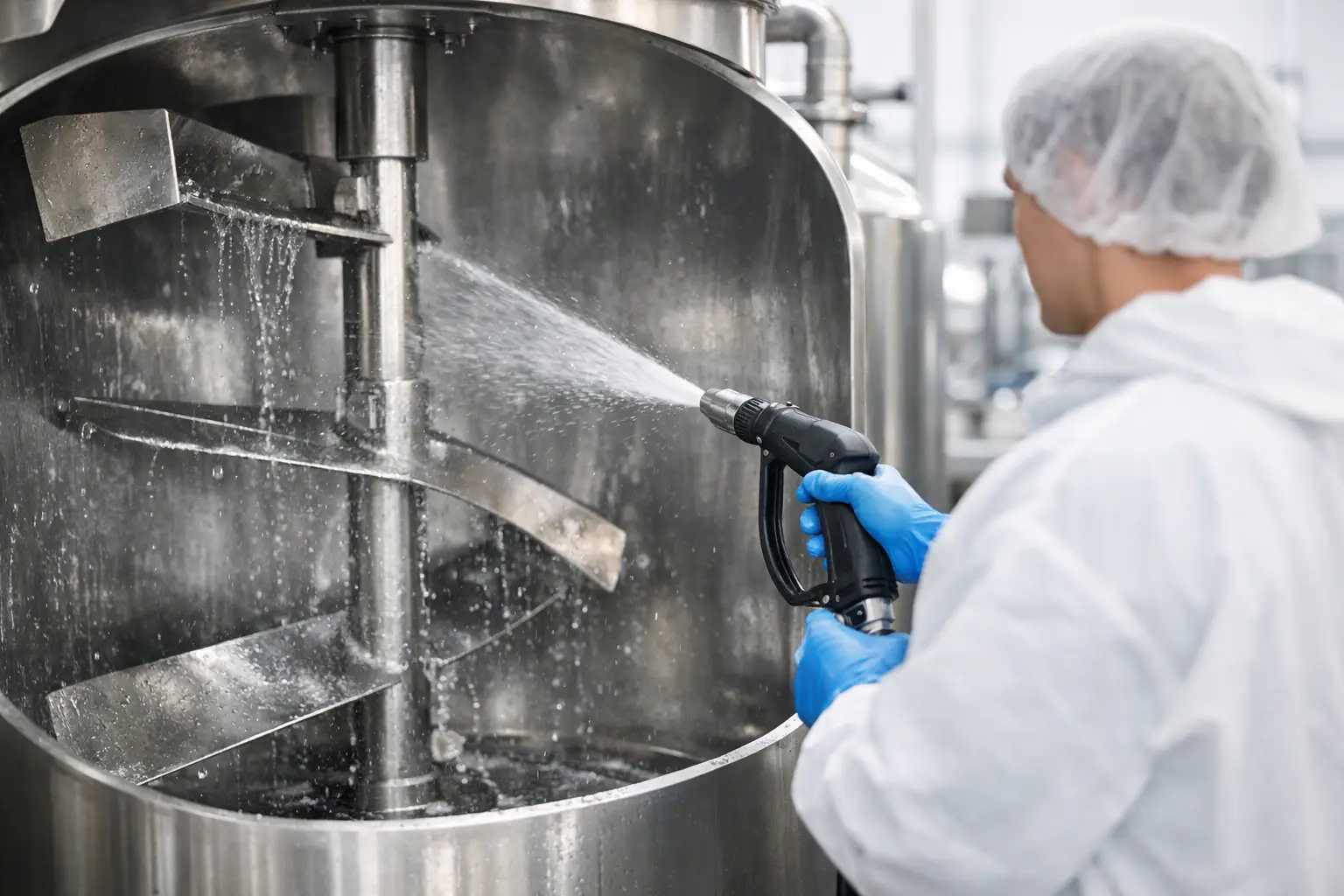 How to Clean Industrial Mixer Systems