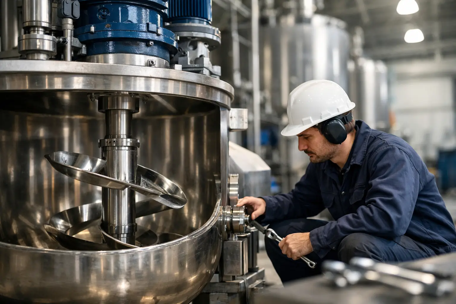 How to Reduce Industrial Mixer Downtime