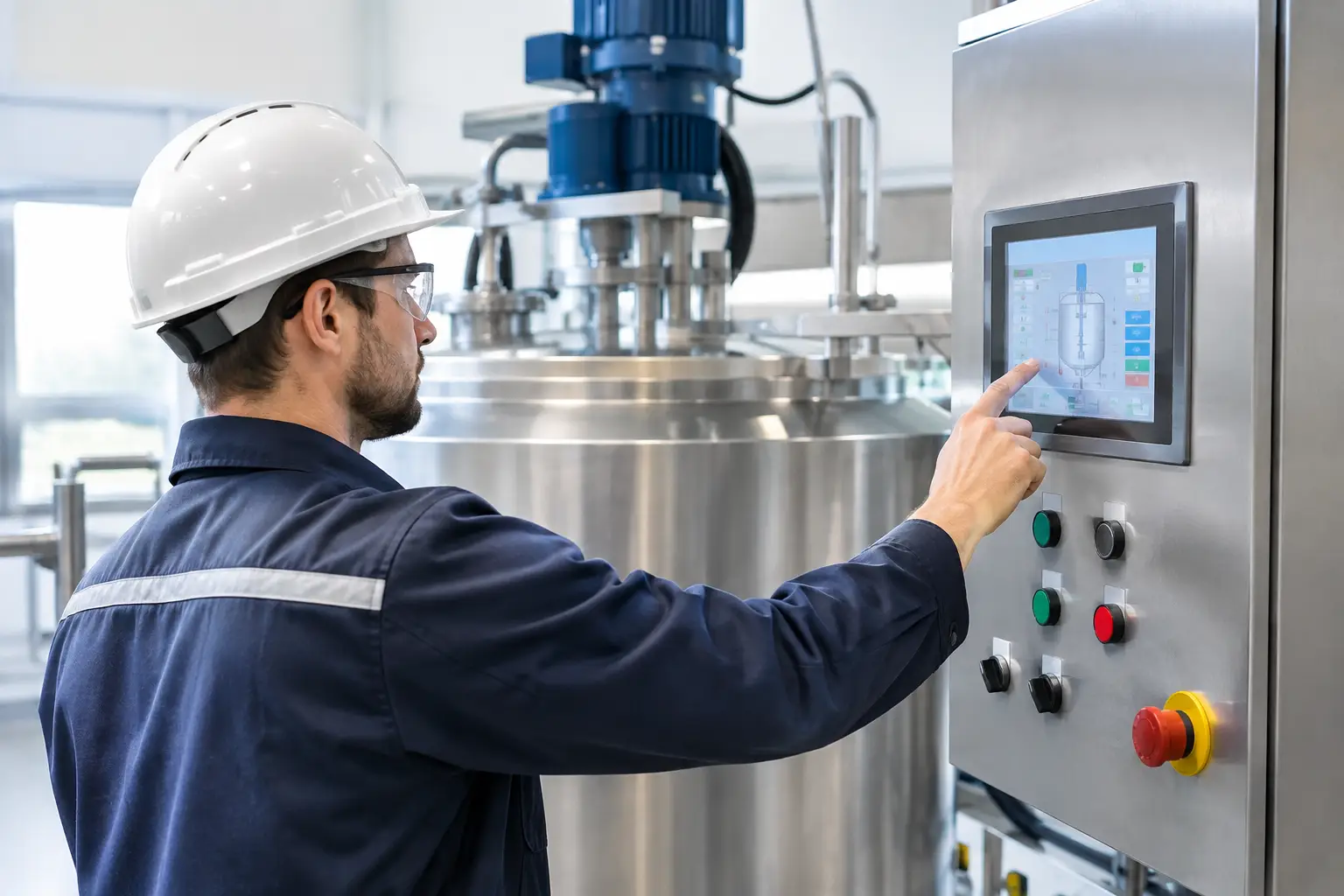 Industrial Mixer Controls Integration Guide