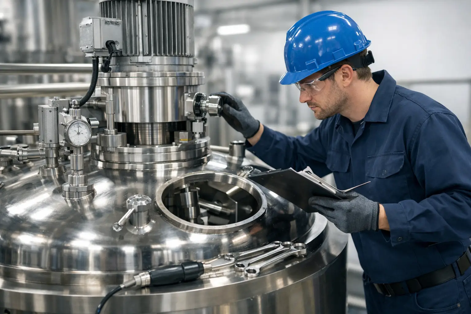 Industrial Mixer Maintenance Guide