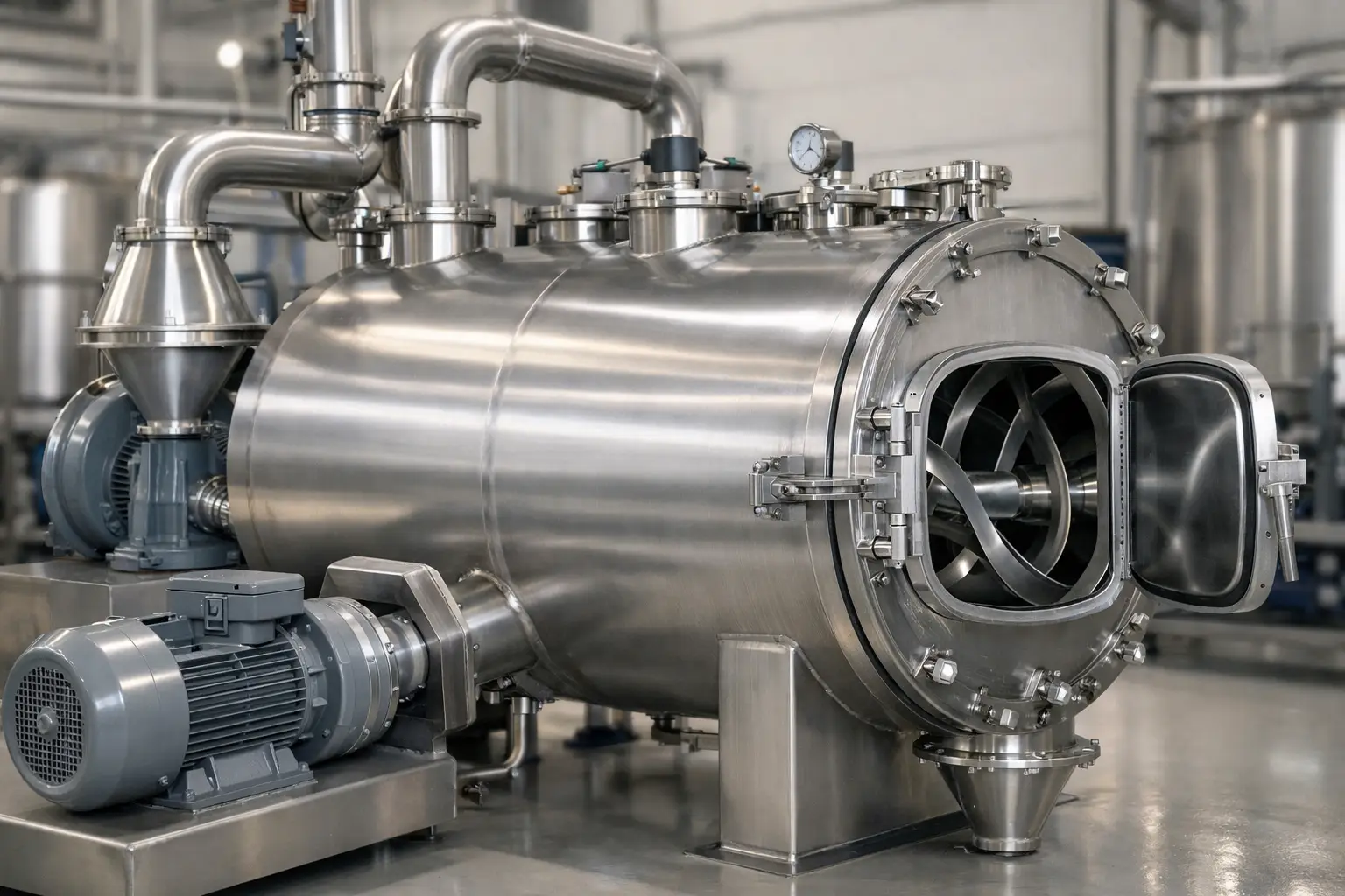 Vacuum Ribbon Dryer Application Guide