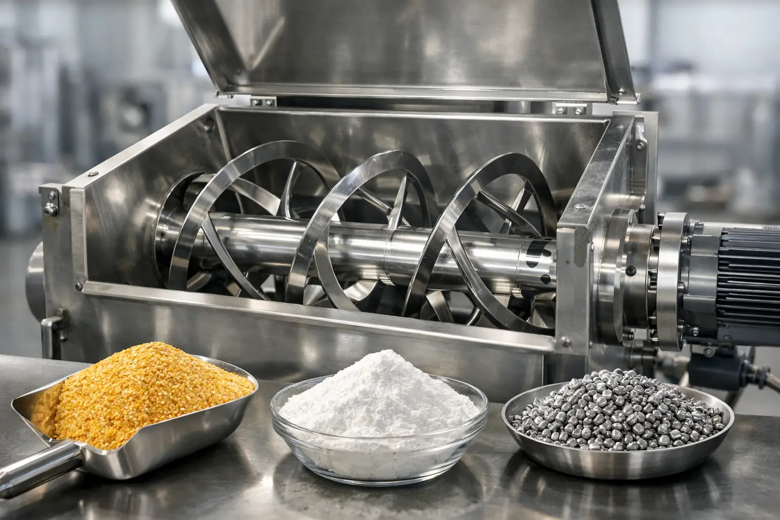 What Materials Suit Ribbon Mixers Best?